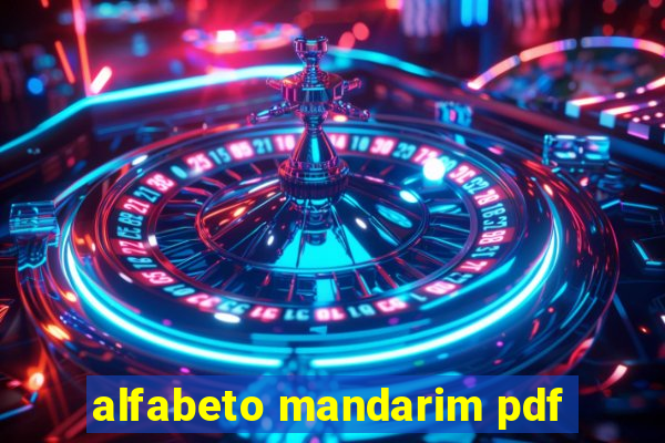 alfabeto mandarim pdf